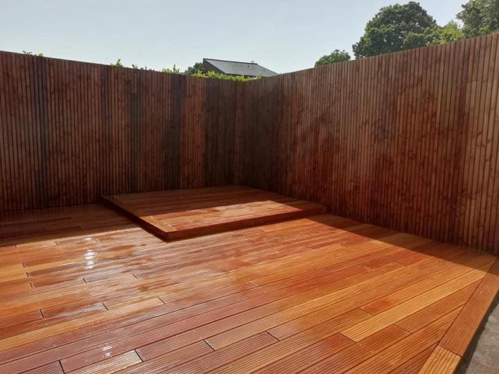 Pose de pergolas bioclimatiques Guingamp